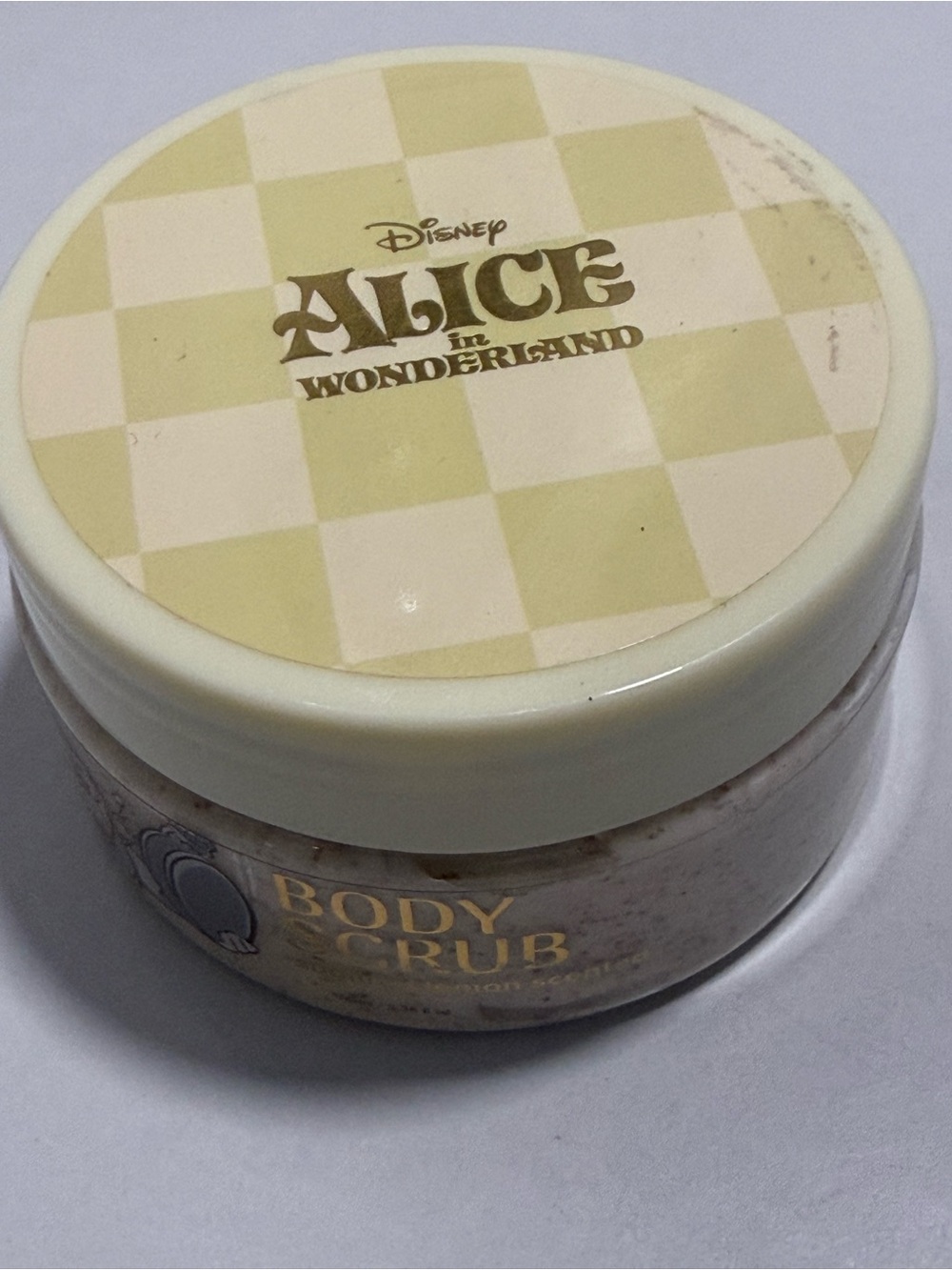Cream Body Scrub - Yellow & Cream